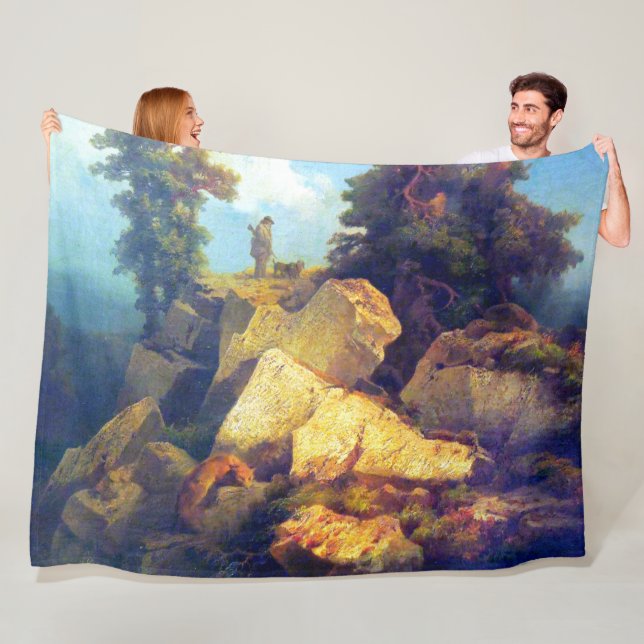 Manta Polar Fox Hunt Josef Navrátil Después De 1850 (In situ)