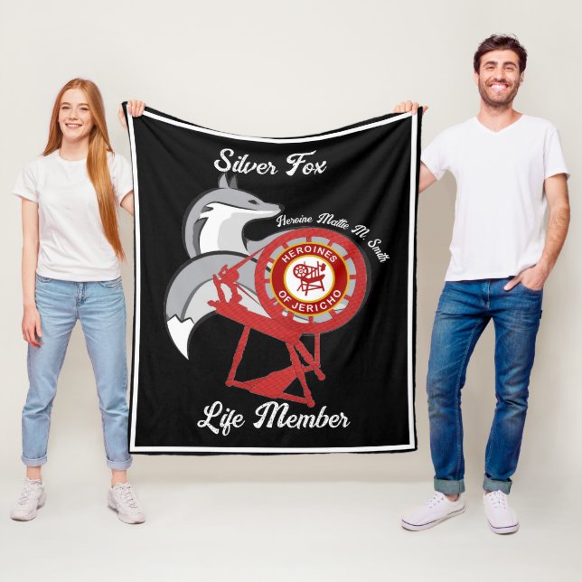 Manta Polar Fox plateado (In situ)