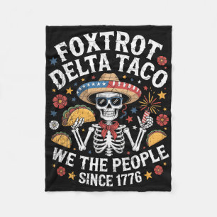 Manta Polar Foxtrot Delta Taco We the People Funny Patriotic S
