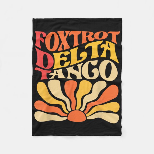 Manta Polar Foxtrots Delta Tangos Funny Foxtrots Delta Tangos (Anverso)