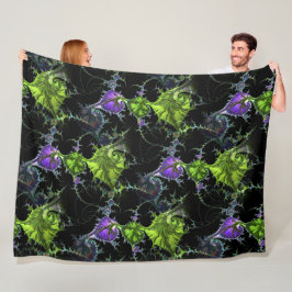 Manta Polar Fractal de espiral filigrí - Patrón sin foco 1