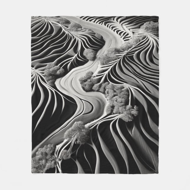 Manta Polar Fractal Flow (Anverso)
