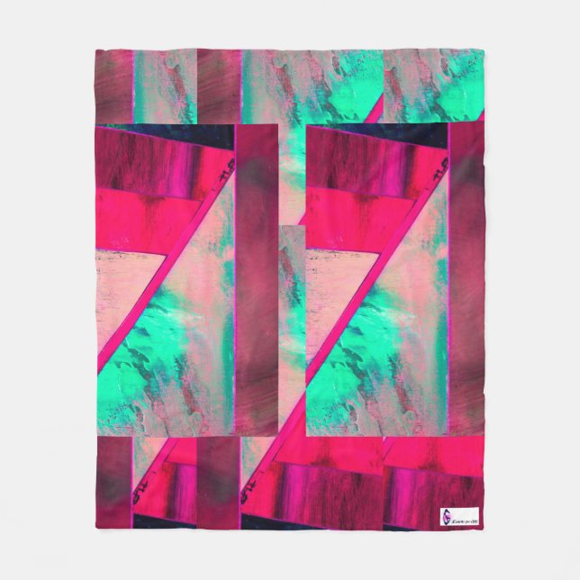 Manta Polar Fractura Fleece Blanket (Anverso)