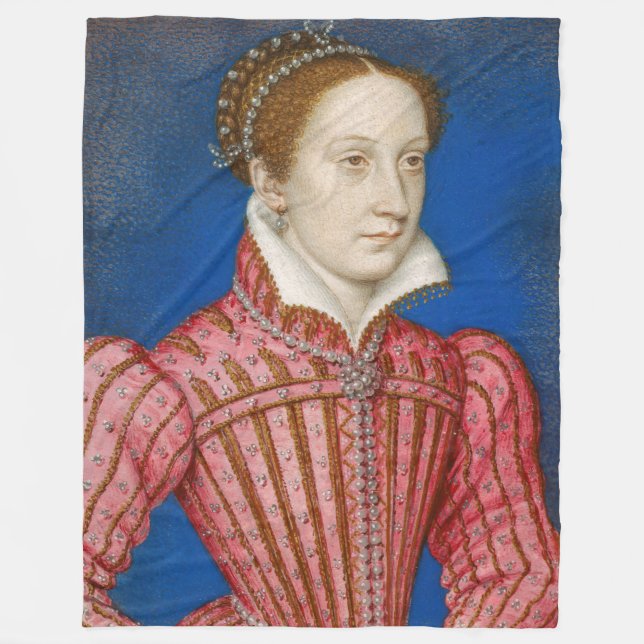 Manta Polar Francois Clouet - Mary, reina de los escoceses (Anverso)