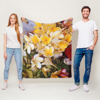 Manta Polar Frangipani Fleece Blanket