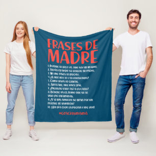 Manta Polar Frases de Madre