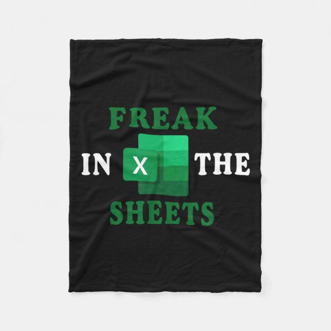 Manta Polar Freak In The Sheets, Accountant Funny Spreadsheet  (Anverso)