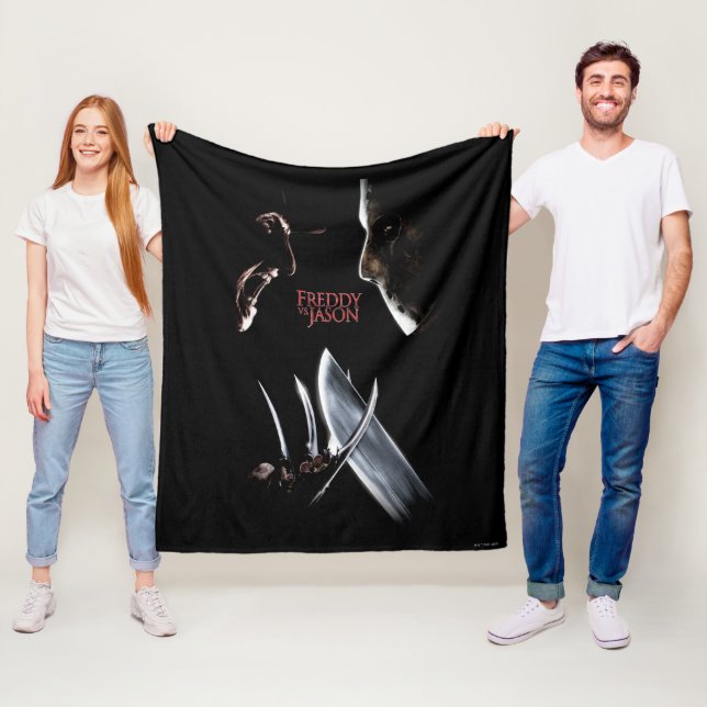 Manta Polar Freddy vs. Jason | Poster teatral (In situ)