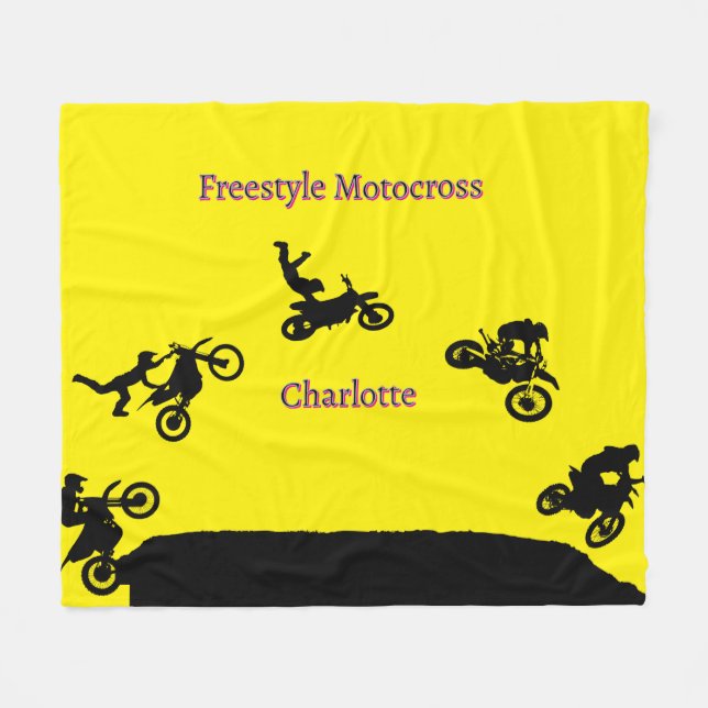 Manta Polar Freestyle Motocross (Frente (Horizontal))