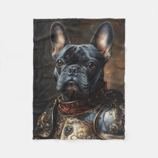 Manta Polar French Bulldog Fleece Blanket