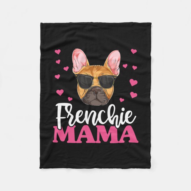 Manta Polar Frenchie Bulldog Mama (Anverso)