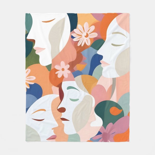 Manta Polar Frente A Las Flores (Anverso)