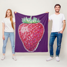 Manta Polar Fresa de pie