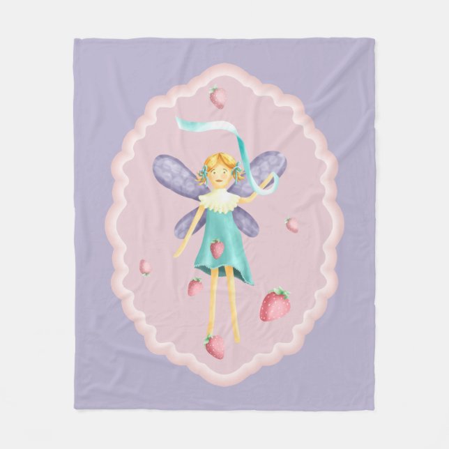 Manta Polar Fresa Fairy 2 Fleece Blanket (Anverso)