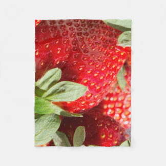 Manta Polar Fresas