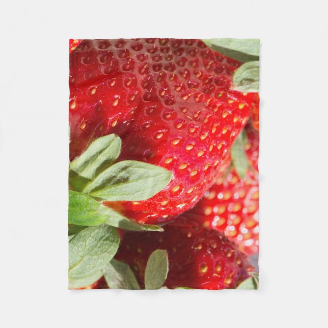 Manta Polar Fresas (Anverso)