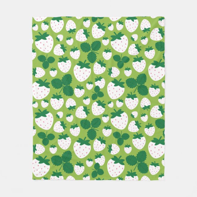 Manta Polar Fresas Fleece Blanket (Anverso)