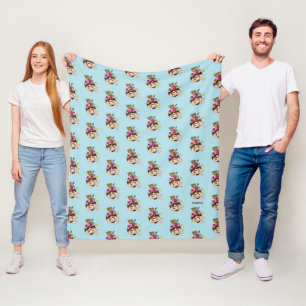 Manta Polar Frida Kahlo el FridaMoji - una AUTORIZACIÓN