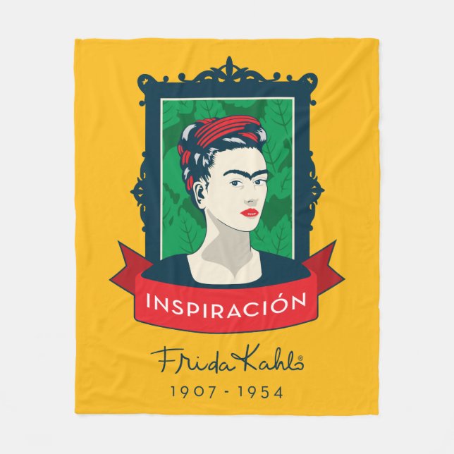 Manta Polar Frida Kahlo el | Inspiración (Anverso)