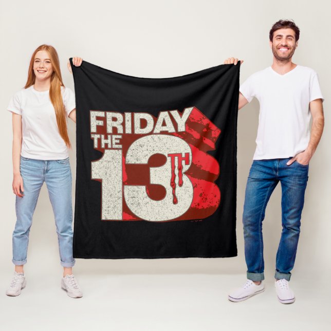 Manta Polar Friday the 13th | Bleeding Stacked 3D Logo (In situ)