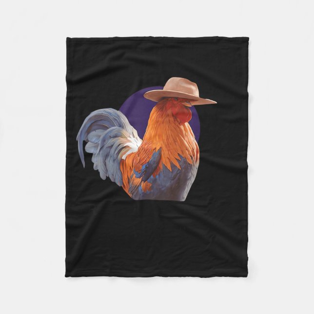 Manta Polar Friends Come And Go Scrappy Stays Funny Chicken Me (Anverso)