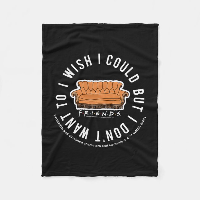 Manta Polar Friends I Wish I Could But I Don't Want To Cket Lo (Anverso)