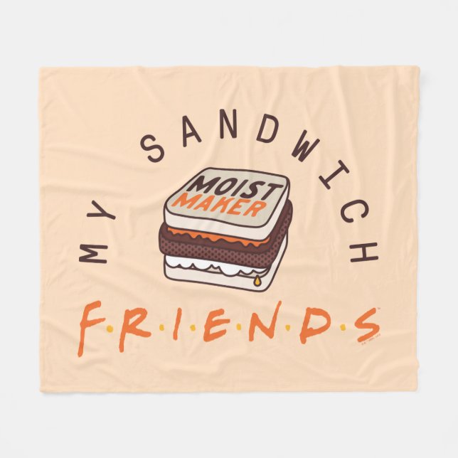 Manta Polar FRIENDS™ | Mi Sandwich (Frente (Horizontal))