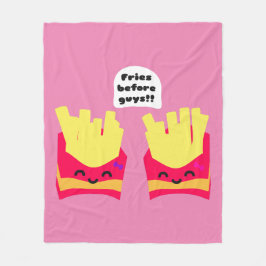 Manta Polar ¡Fries Antes Que Los Chicos!