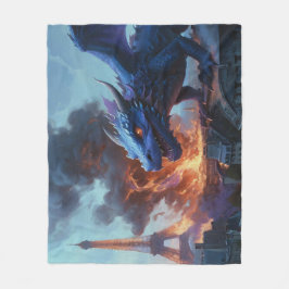 Manta Polar Fries franceses, ¿alguien? Arte Dragon