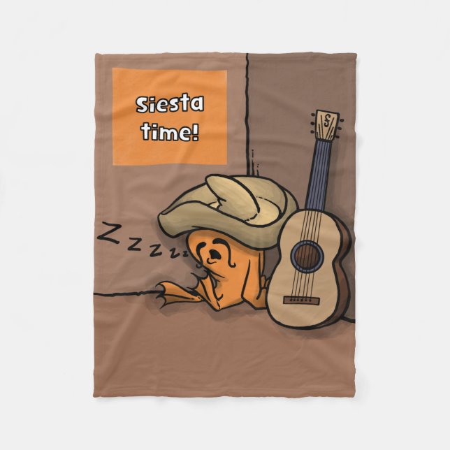 Manta Polar Frijole Frog Siesta Small Blanket (Anverso)