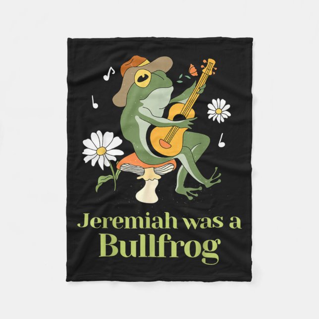 Manta Polar Frog Guitar-jeremiah Was Bullfrog Funny Saying  (Anverso)