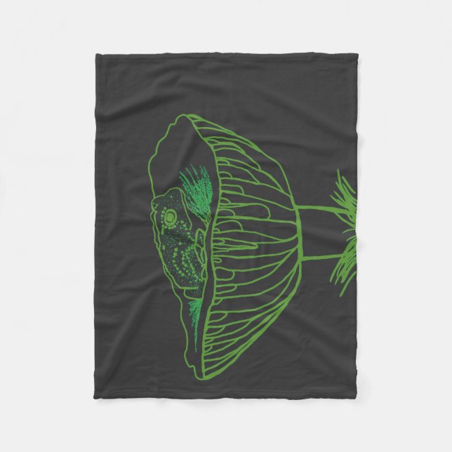 Manta Polar Froggy on a Mushroom (Anverso)