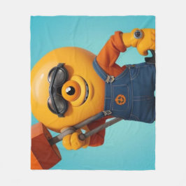 Manta Polar Fröhlicher Baumeister – Gelber Held mit Hammer  