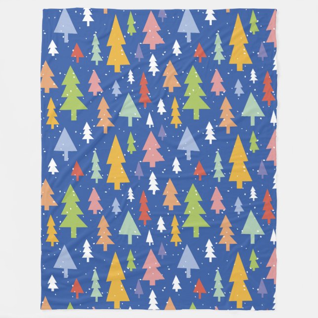 Manta Polar Frosty Forest Fleece Blanket (Anverso)
