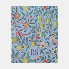 Manta Polar Fruta o granada William Morris Personalizado