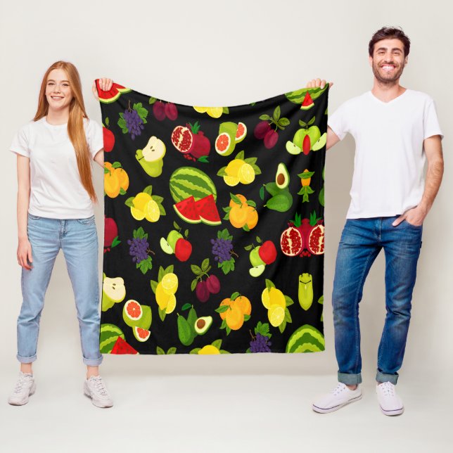 Manta Polar Frutas de cítricos (In situ)