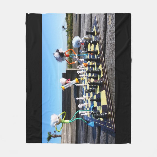 Manta Polar Fubby die schaakspel spelen. (Anverso)