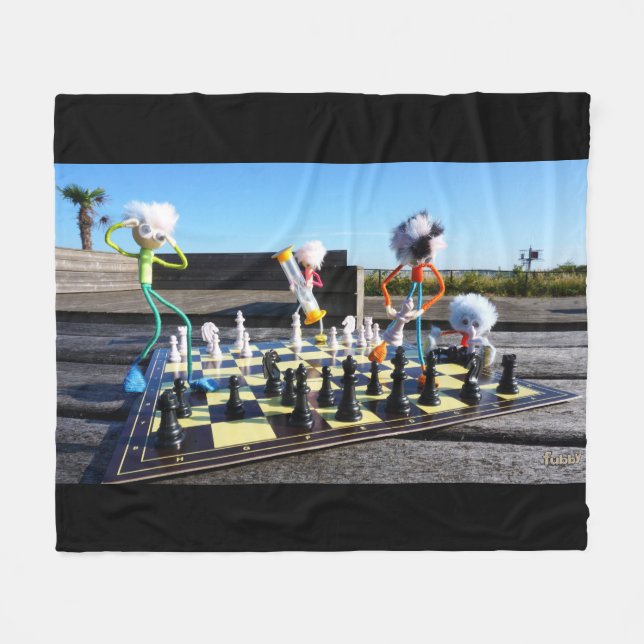 Manta Polar Fubby die schaakspel spelen. (Frente (Horizontal))