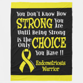 Manta Polar Fuerte/Elección...Endometriosis