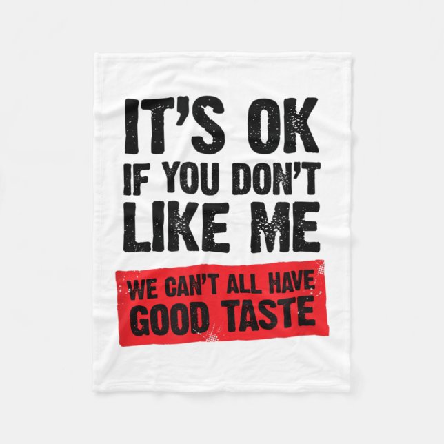 Manta Polar Fuerte, Inteligente, Confiado y Sin Margen; Gracio (Anverso)