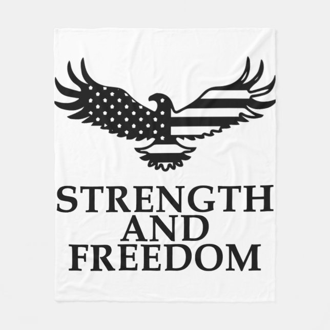 Manta Polar Fuerza y libertad (Anverso)