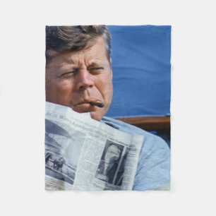 Manta Polar Fumar John F. Kennedy