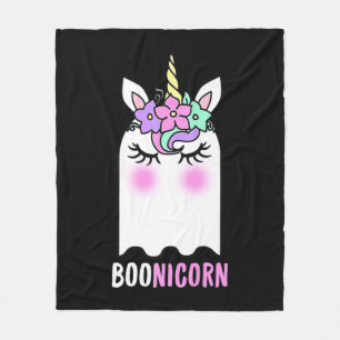 Manta Polar Fun Boonicorn Regalo Ghost Unicorn Boo Retro Hallo