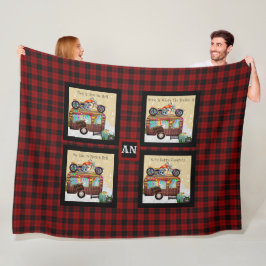 Manta Polar Fun Camping Camper Trailer Trash CITA Monograma