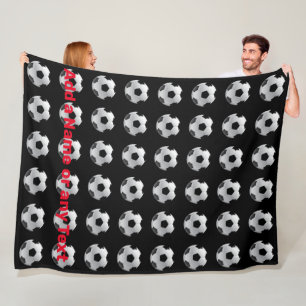 Manta Polar Fun Football Fleece Fleece Throw Blanket