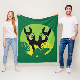 Manta Polar Fun Llama Alpaca Hogar Y Vida