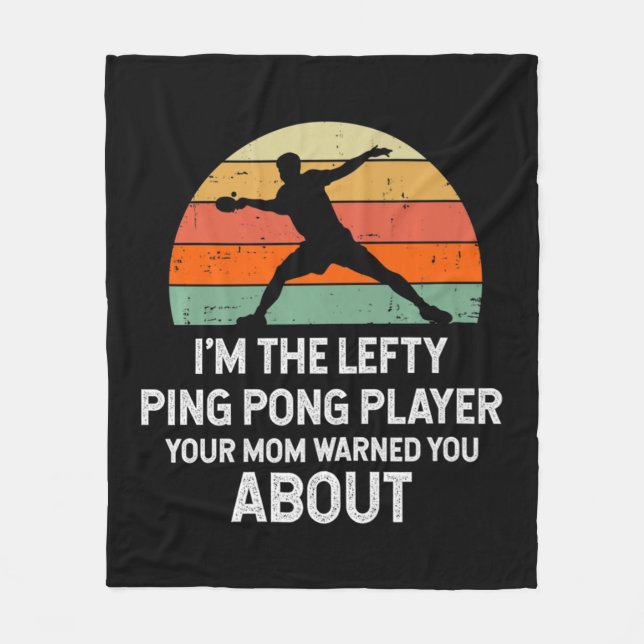 Manta Polar Fun Ping Pong Table Tennis Left Hands Player (Anverso)