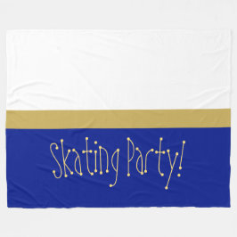 Manta Polar Fun Royal Blue Color Block "FIESTA de SKATING"