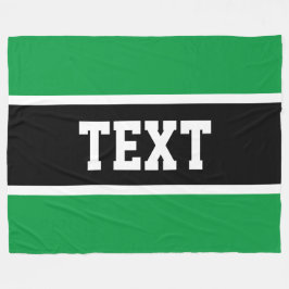 Manta Polar Fun Sporty Bright Green Black White Center Strips