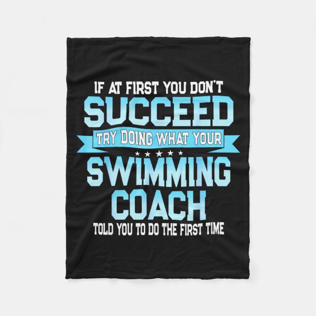 Manta Polar Fun Swimming Coach Meme - Funny Swimmer Saying  (Anverso)